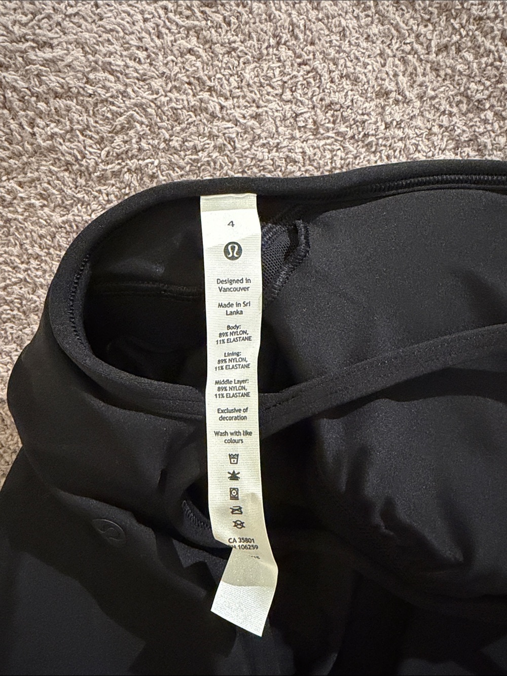 LULULEMON Black High Neck Tank Top - 4 - Picture 3 of 3